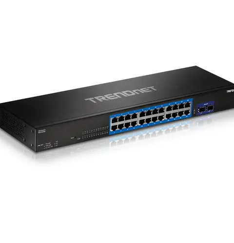 Trendnet TEG-30262 v1.0R Gigabit Ethernet (10/100/1000) 1U Black