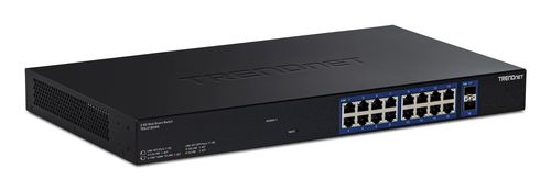 Trendnet 18-PORT MULTI-GIG WEB SMART - Switch Managed 2.5G Ethernet (100/1000/2500) 1U Black