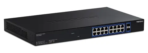 Trendnet 18-PORT MULTI-GIG WEB SMART - Switch Managed 2.5G Ethernet (100/1000/2500) 1U Black