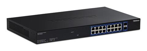 Trendnet 18-PORT MULTI-GIG WEB SMART - Switch Managed 2.5G Ethernet (100/1000/2500) 1U Black