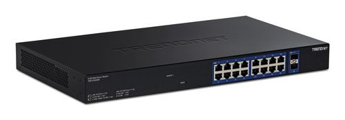 Trendnet 18-PORT MULTI-GIG WEB SMART - Switch Managed 2.5G Ethernet (100/1000/2500) 1U Black