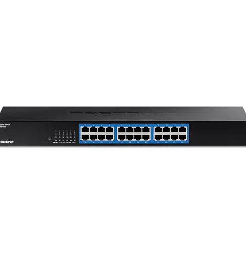 Trendnet TEG-S25 network switch Gigabit Ethernet (10/100/1000) Black