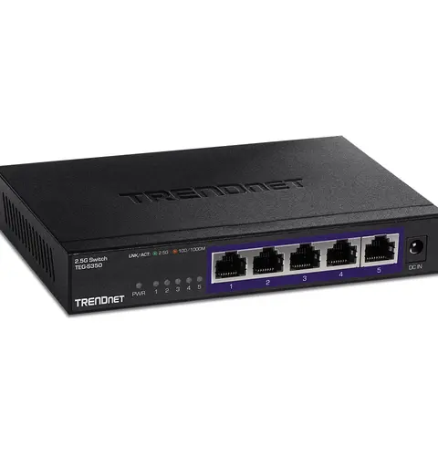 Trendnet TEG-S380 network switch Unmanaged Gigabit Ethernet (10/100/1000) Black