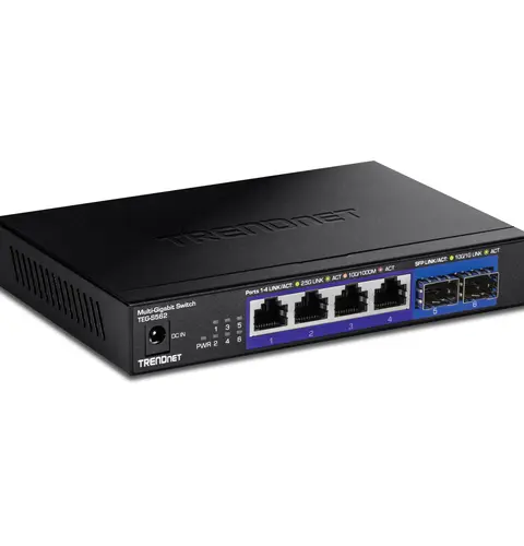 Trendnet TEG-S562 network switch Unmanaged 2.5G Ethernet (100/1000/2500) Black