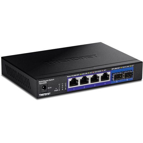 Trendnet TEG-S562 network switch Unmanaged 2.5G Ethernet (100/1000/2500) Black