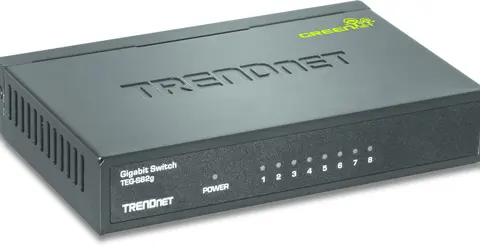 Trendnet GREENnet Unmanaged Gigabit Ethernet (10/100/1000) Black