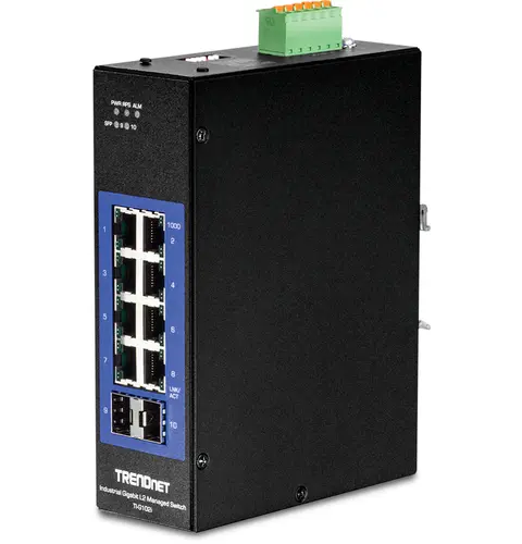Trendnet TI-G102i Managed L2 Gigabit Ethernet (10/100/1000) Black