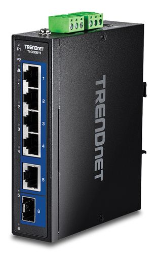 Trendnet TI-G50611 network switch Unmanaged 2.5G Ethernet (100/1000/2500) Black