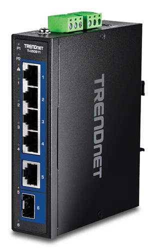 Trendnet TI-G50611 network switch Unmanaged 2.5G Ethernet (100/1000/2500) Black