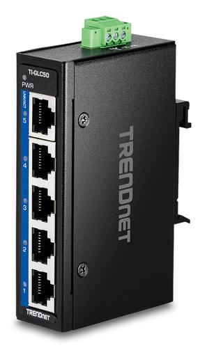 Trendnet TI-GLC50 network switch Unmanaged Gigabit Ethernet (10/100/1000) Black