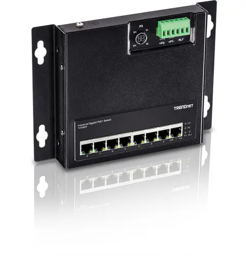 Trendnet TI-PG80F network switch Unmanaged Gigabit Ethernet (10/100/1000) Power over Ethernet (PoE)