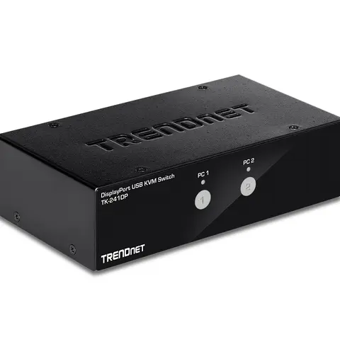 TRENDnet 2-Port DisplayPort KVM Switch