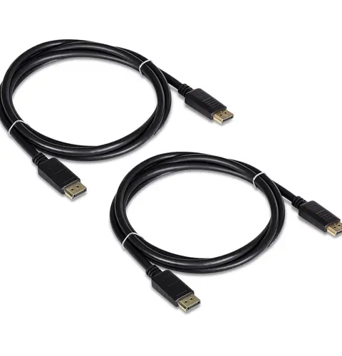 Trendnet TK-DP06/2 DisplayPort cable 1.8 m Black