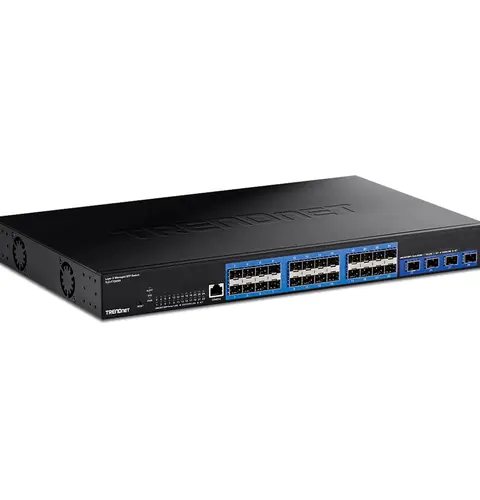 Trendnet TL2-F70284 network switch Managed Black