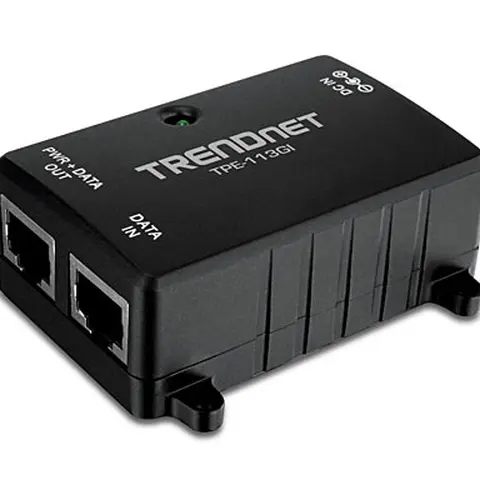 Trendnet TPE-113GI PoE adapter Gigabit Ethernet 48 V