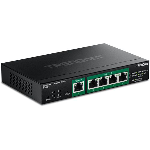 Trendnet TPE-B541 network switch Managed Gigabit Ethernet (10/100/1000) Power over Ethernet (PoE) Black