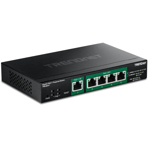 Trendnet TPE-B541 network switch Managed Gigabit Ethernet (10/100/1000) Power over Ethernet (PoE) Black