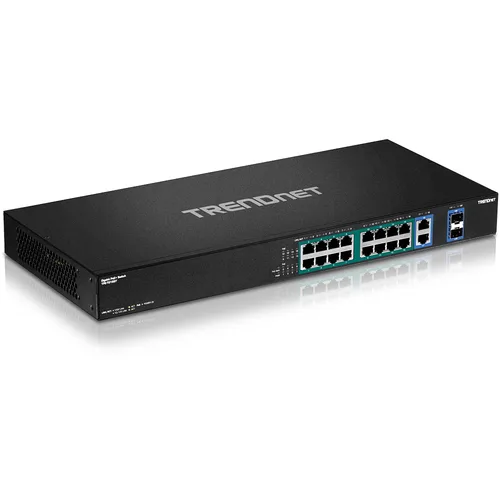 TRENDnet 18-Port Gigabit High Power PoE+ Switch (440W)