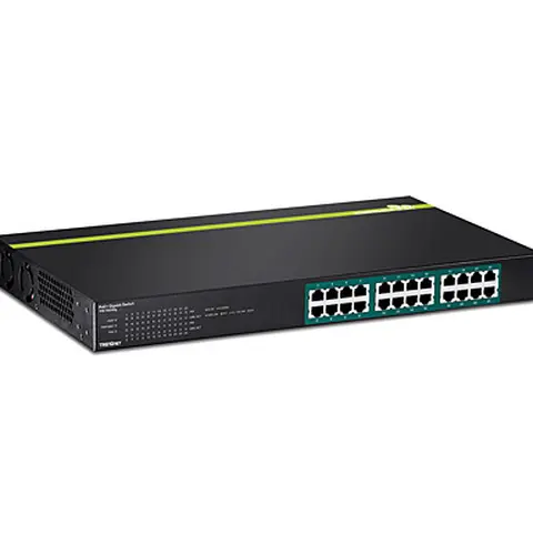 Trendnet TPE-TG240G network switch Unmanaged L2 Gigabit Ethernet (10/100/1000) Power over Ethernet (PoE) Black