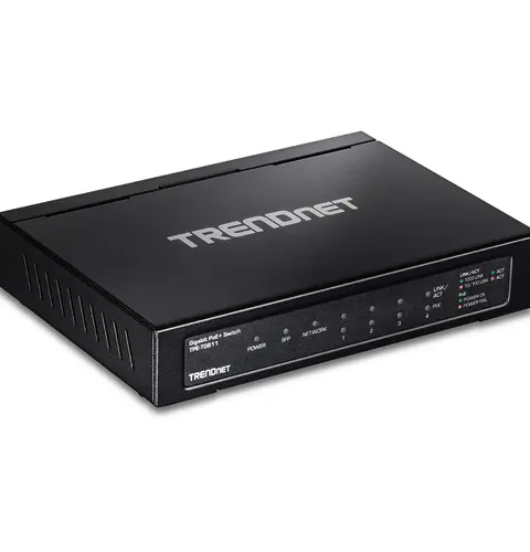 Trendnet TPE-TG611 network switch Gigabit Ethernet (10/100/1000) Power over Ethernet (PoE) Black