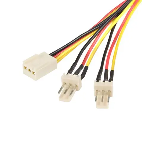 StarTech.com 12in TX3 Fan Power Splitter Cable
