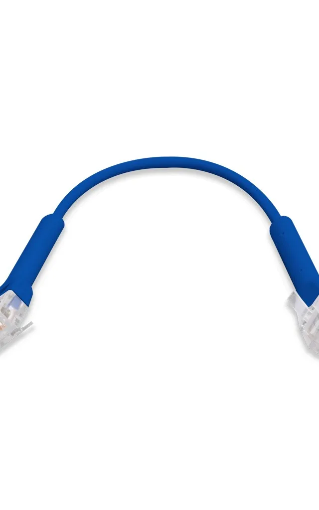 Ubiquiti UniFi Ethernet Patch Cable networking cable Blue 0.22 m Cat6