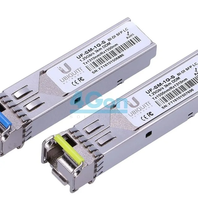 Ubiquiti 1.25G SFP Module - Single Mode, 3km, LC, WDM