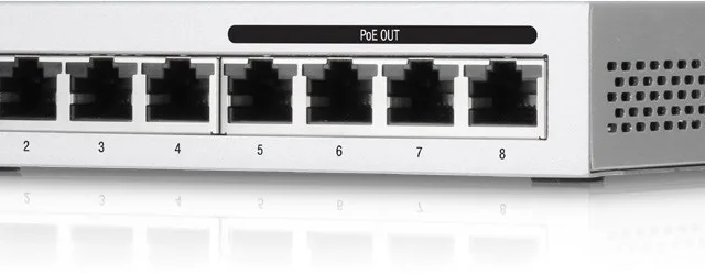 Ubiquiti UniFi US-8-60W Managed L2 Gigabit Ethernet (10/100/1000) Power over Ethernet (PoE) Grey