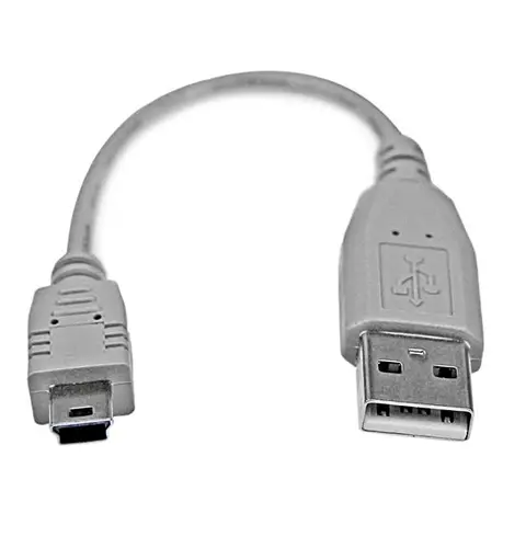 StarTech.com 6in Mini USB 2.0 Cable - A to Mini B