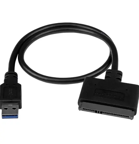 StarTech.com USB 3.1 to 2.5" SATA Hard Drive Adapter - USB 3.1 Gen 2 10Gbps with UASP External HDD/SSD Storage Converter