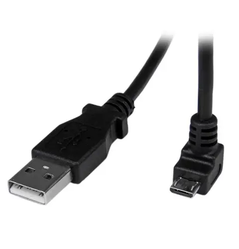 StarTech.com 2m Micro USB Cable - A to Down Angle Micro B