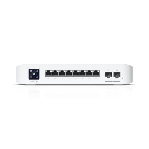 Ubiquiti UniFi USW-PRO-8-POE Network Switch Managed L2/L3 Gigabit Ethernet (10/100/1000) Power Over Ethernet (PoE) 1U White