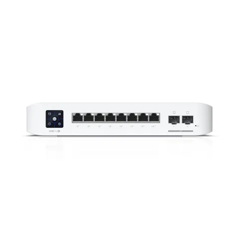 Ubiquiti UniFi USW-PRO-8-POE Network Switch Managed L2/L3 Gigabit Ethernet (10/100/1000) Power Over Ethernet (PoE) 1U White