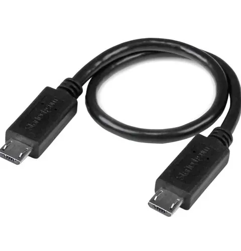 StarTech.com USB OTG Cable - Micro USB to Micro USB - M/M - 8 in.