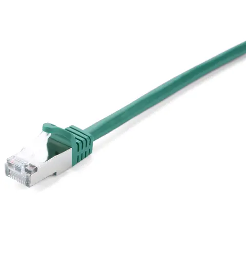 V7 CAT6 Ethernet Shielded STP 01M Green