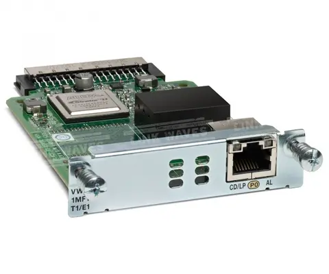 Cisco VWIC3-1MFT-T1/E1= network equipment spare part Voice network module