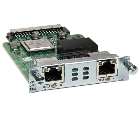 Cisco VWIC3-2MFT-T1/E1 2-Port Multiflex Trunk Voice/WAN Card