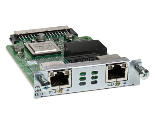Cisco VWIC3-2MFT-T1/E1 2-Port Multiflex Trunk Voice/WAN Card
