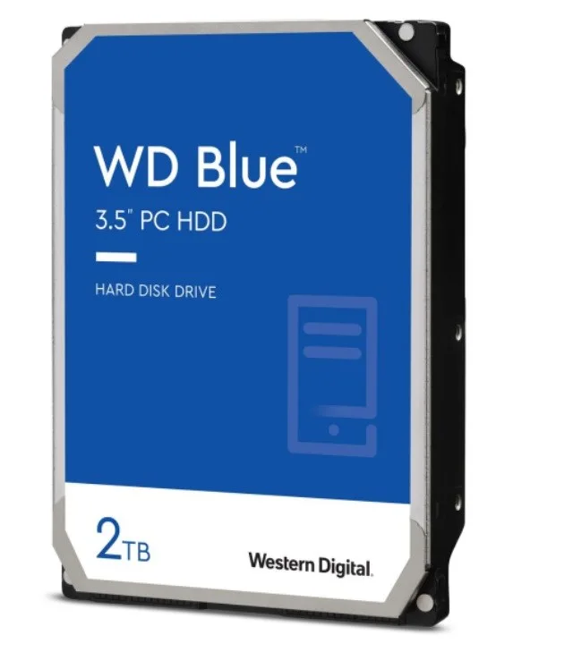 Western Digital Blue WD20EARZ internal hard drive 2 TB 5400 RPM 64 MB 3.5" Serial ATA III