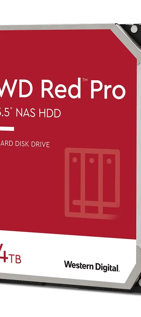 Western Digital Red Pro internal hard drive 4 TB 7200 RPM 256 MB 3.5" Serial ATA