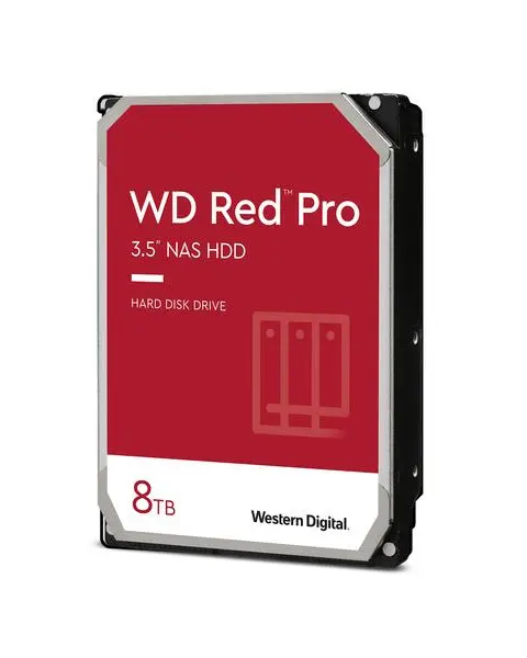 Western Digital Red Pro internal hard drive 8 TB 7200 RPM 256 MB 3.5" Serial ATA III