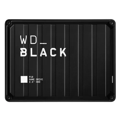 Western Digital P10 Game Drive external hard drive 4 TB 2.5" Micro-USB B 3.2 Gen 1 (3.1 Gen 1) Black