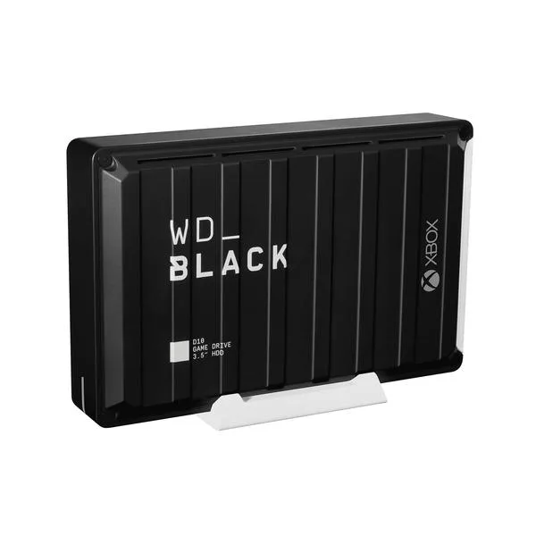 Western Digital D10 external hard drive 12 TB 7200 RPM 3.2 Gen 2 (3.1 Gen 2) Black
