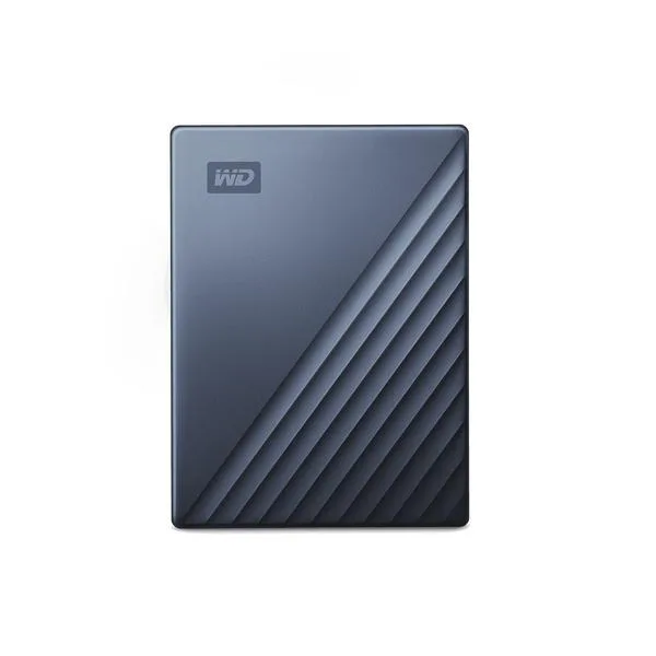 Western Digital My Passport Ultra external hard drive 5 TB USB Type-C 3.2 Gen 1 (3.1 Gen 1) Blue