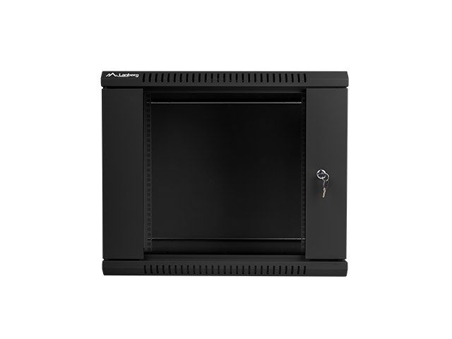 Lanberg WF01-6609-10B rack cabinet 9U Wall mounted rack Black