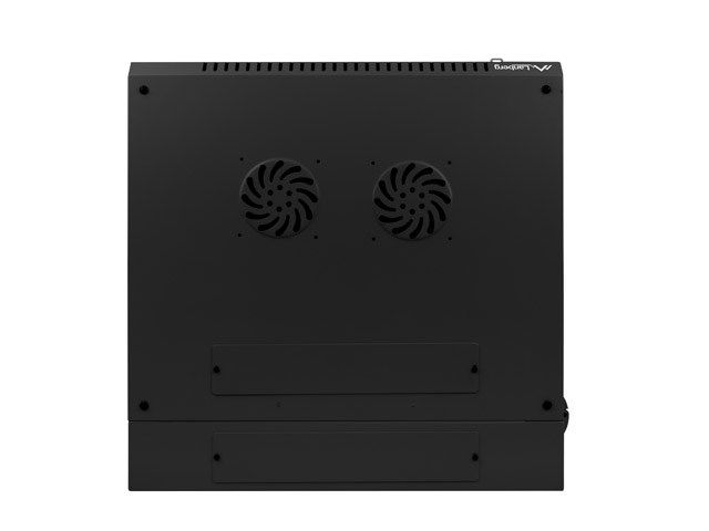 Lanberg WF02-6606-10B rack cabinet 6U Wall mounted rack Black