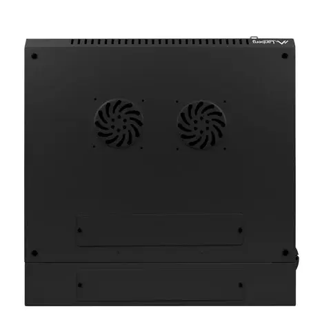 Lanberg WF02-6606-10B rack cabinet 6U Wall mounted rack Black
