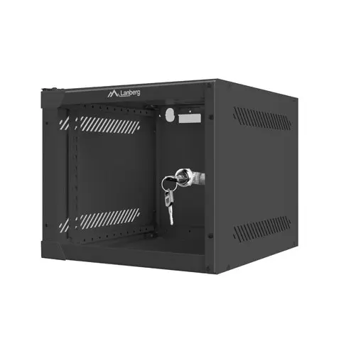 Lanberg WF10-2304-10B rack cabinet 4U Wall mounted rack Black