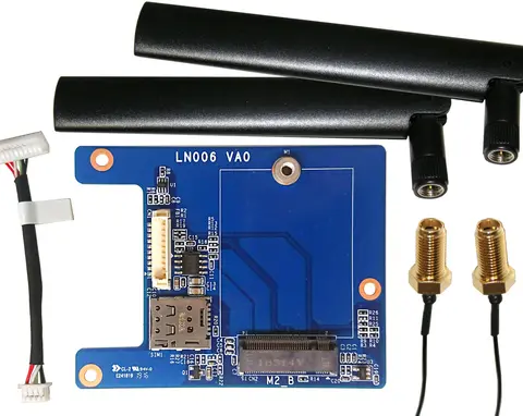 Shuttle WWN04 LTE (4G/5G) M.2 2280 expansion kit incl for DS50U series and All In One PC X50V9 series