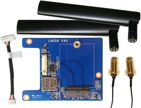 Shuttle WWN04 LTE (4G/5G) M.2 2280 expansion kit incl for DS50U series and All In One PC X50V9 series